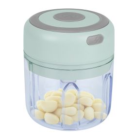 8.45OZ Mini Cordless Electric Food Chopper - Rechargeable (Option: Green)