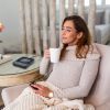 Electric Mug Warmer -Auto Shut Off, Timer Setting, 6 Temperature Levels,