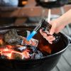 Culinary Adjustable Butane Torch Lighter, Refillable w/ Fire Lock (Gas Not Included)