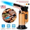 Culinary Adjustable Butane Torch Lighter, Refillable w/ Fire Lock (Gas Not Included)