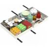 2 Pcs Carbon Steel Pull Out Cabinet Organizer with Handle (55LBS Max Load)