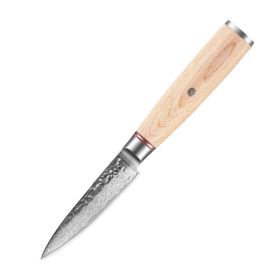 Japanese Kitchen Knife, Damascus Steel (Option: 3.5inch fruit knife)
