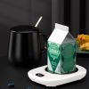 Electric Coffee Mug Warmer - Auto Shut-off, USB rechargeable, 3 Temperature Setting