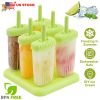 6 Pcs Plastic Popsicle Maker