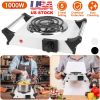 1000W Electric Single Burner Portable Coil Heating Hot Plate with 5 Temperature Adjustments