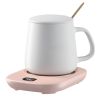 Electric Coffee Mug Warmer - Auto Shut-off, USB rechargeable, 3 Temperature Setting