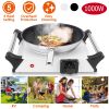 1000W Electric Single Burner Hotplate with 5 Temperature Adjustments