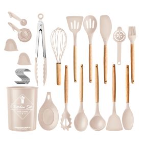 35Pcs Cooking Utensil Set (Option: UtensilSetKhaki)