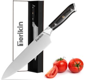 8 Inch Japanese Santoku Professional Chef Knife, High Carbon Steel (Option: Chef knife)