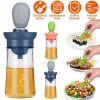 2-in-1 Oil Dispenser Bottle with Silicone Brush Dropper