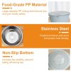 Stainless Steel Multifunctional Mixing Bowl with Lid Set