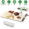 Silicone Food Warming Mat With 9 Temperature Levels - 6Hrs Timer, Child Lock, Auto Shut Off, Roll-Up Electric Warming Tray
