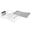 Stainless Steel Dish Drying Rack w/ Drainboard