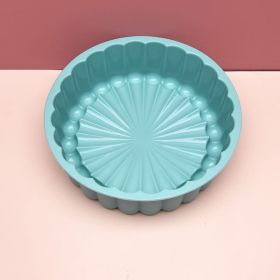 Silicone Round Baking Pan Mold (Color: Green)