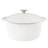 4.5 QT Enamel Dutch Oven Pot with Lid
