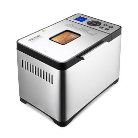 2LB 19-in-1 Bread Maker Automatic Compact Dough Machine (Default: Default)