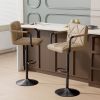 Height-Adjustable Bar Counter Chair