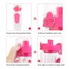 32OZ Fruit Infuser Sport Water Bottle w/ Flip Top Lid; Anti-Slip Grips