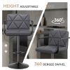 Height-Adjustable Bar Counter Chair