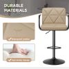 Height-Adjustable Bar Counter Chair