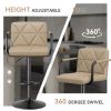 Height-Adjustable Bar Counter Chair
