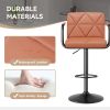 Height-Adjustable Bar Counter Chair