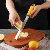 Stainless steel fruit cheese grater