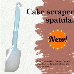 Oversized Silicone Cake Scraper Spatula (Option: Silicone spatula)