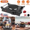 1000W Electric Single Burner Hotplate with 5 Temperature Adjustments
