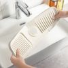 14.56 x 5.51 in  Silicone Faucet Splash Mat
