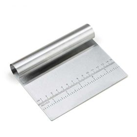 Stainless Steel Pastry Cutter/Scraper (Color: Silver)
