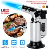 Culinary Adjustable Butane Torch Lighter, Refillable w/ Fire Lock (Gas Not Included)