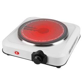 1000W Single Burner Hot Plate (Option: SingleBurnerWhite)