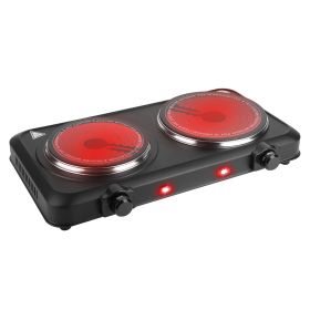 1800W Dual Burner Portable Hot Plate (Option: ElectricDoubleBurner)
