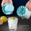 Creative Design  Silicone Ice Bucket Cup Mold Maker