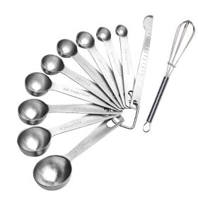 U-Taste Stainless Steel Measuring Spoon Set (Type: 11 pieces)