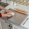 Stainless Steel Cutting Board with Lip for Countertop