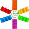 6 pcs Large Colorful Premium Standing Taco Holders