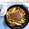 NewHome 3 Piece Pre-Seasoned Non-Stick Cast Iron Skillet Set