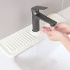 14.56 x 5.51 in  Silicone Faucet Splash Mat