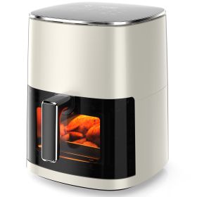 6Qt Air Fryer (Color: Beige)