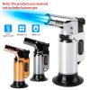 Culinary Adjustable Butane Torch Lighter, Refillable w/ Fire Lock (Gas Not Included)