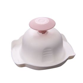 Stainless Steel Grater, Slicer, and Peeler (Option: Pink hand guard)