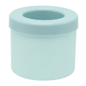Creative Design  Silicone Ice Bucket Cup Mold Maker (Color: Blue)