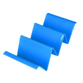 6 pcs Large Colorful Premium Standing Taco Holders (Color: 1pc Blue)