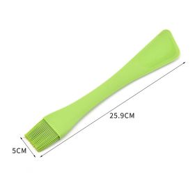 Silicone Food Scraper (Color: Green)