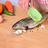 Fish Skin Scaler and Knife Tool
