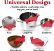 Kitchen Gizmo! Adjustable Silicone Snap-N-Strain Pot Strainer