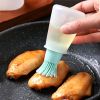 Silicone Flat-bottomed Oil Bottle Brush