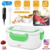 1L Travel Thermal Bento Box w/ 2 Removable Compartments and Spoon 